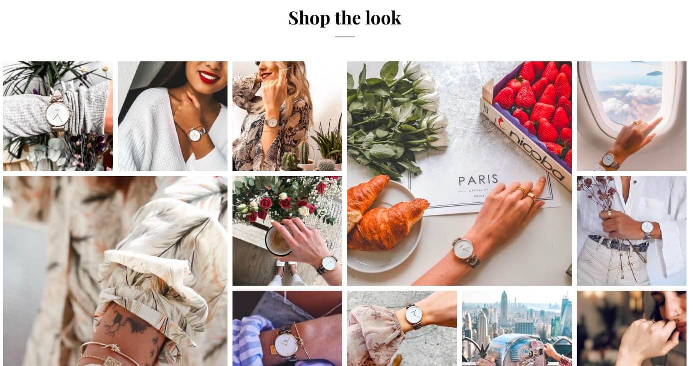 Cluse Shop the look gallery of customer photos