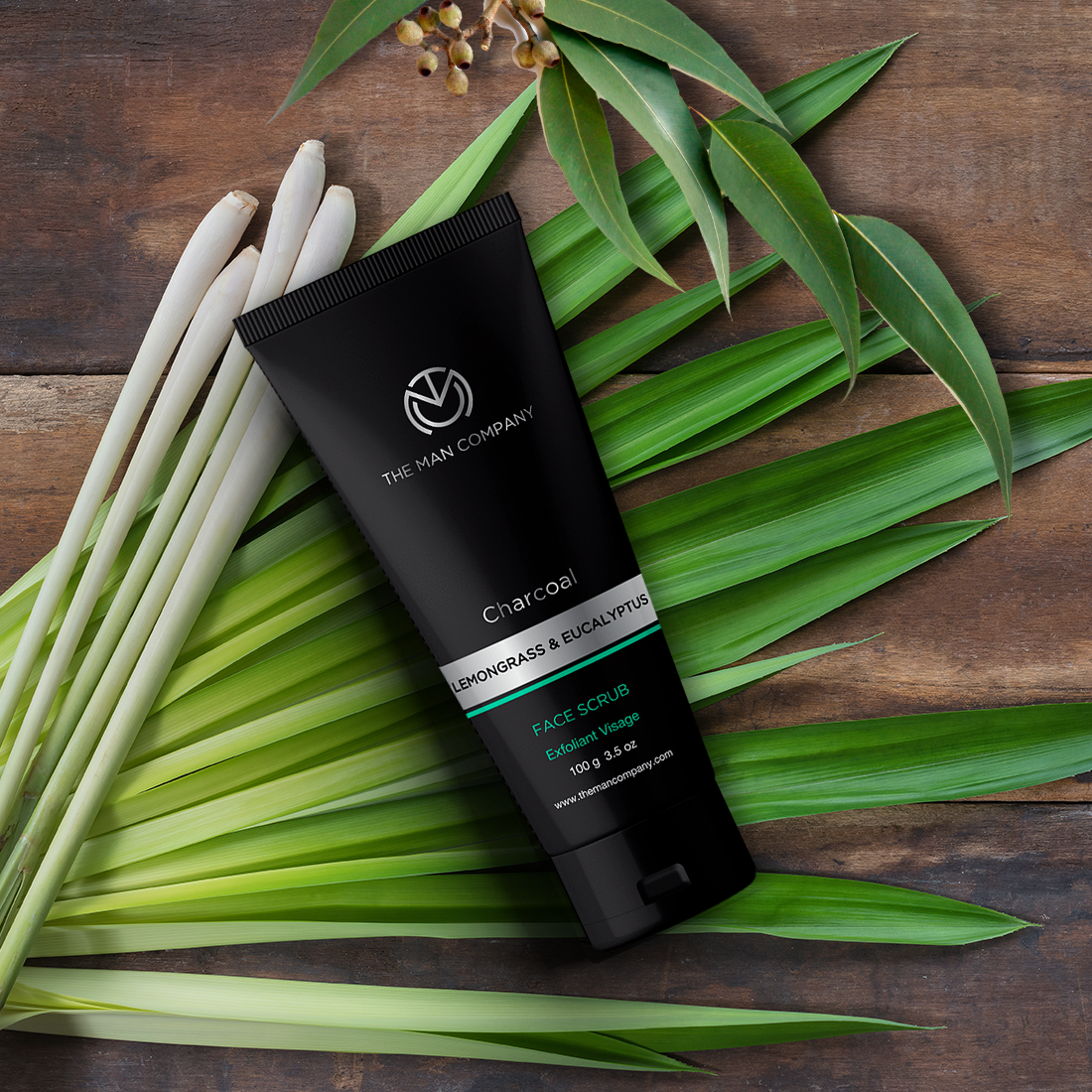 The Man Company charcoal face scrub