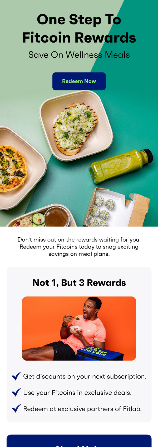 Fitlab Fitcoin rewards reminder email